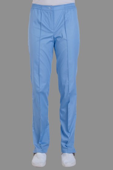 Голубые медицинские брюки со стрелками Ниагара, 38