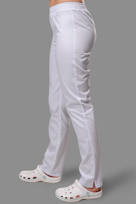 Хирургический костюм Медея, белый (301), 38, стрейч (х/б-33%, п/э-64%, эл-3%)
