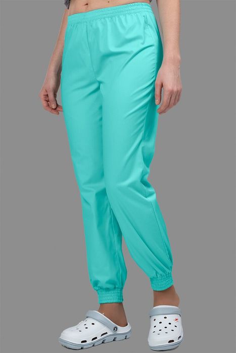 Женские медицинские брюки с манжетами Весна, 38