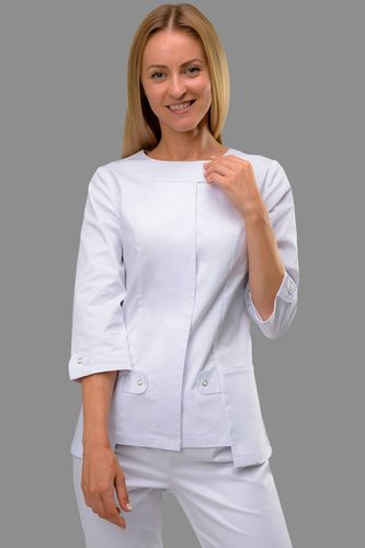 Медицинский костюм Пастель, белый (301), 38